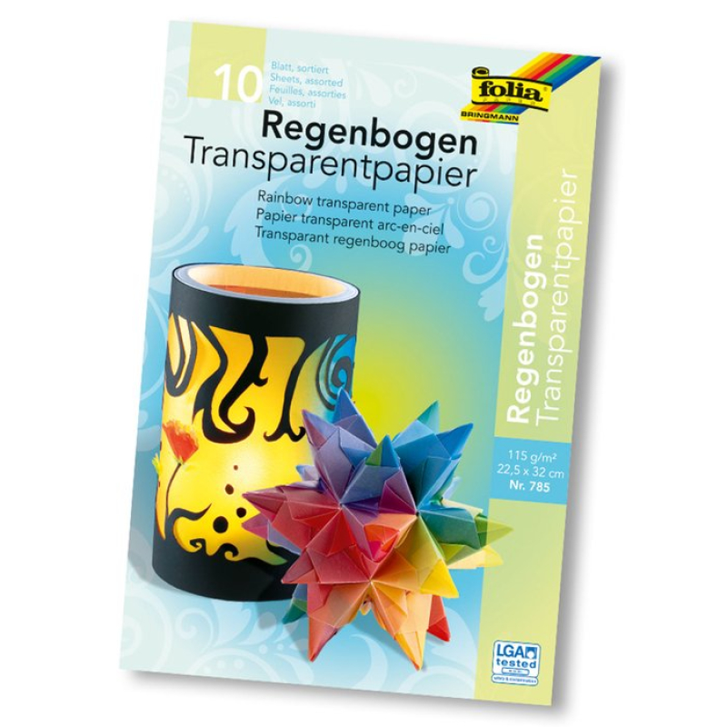 Folia • Transparantpapier "785" regenboog (29045-785)